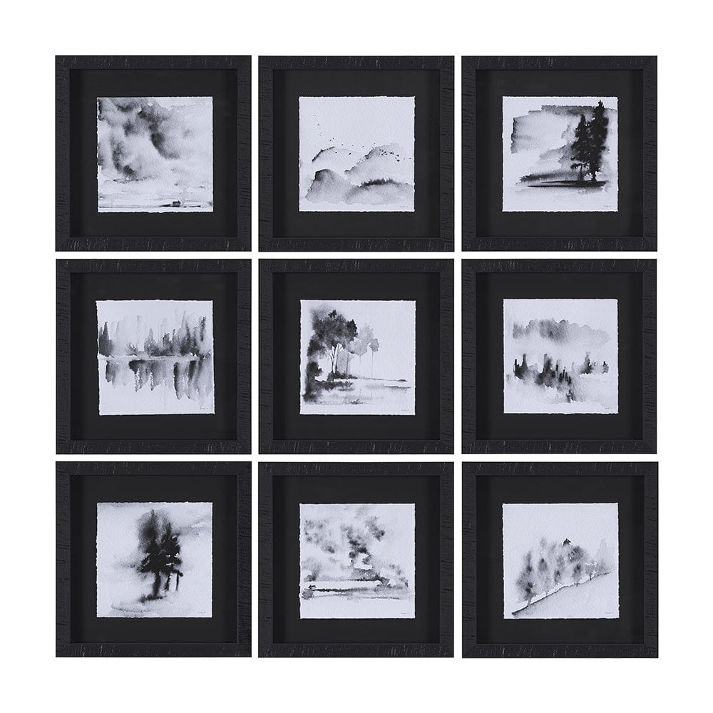 Mercana - Ink Drawing I by Mercana Studio a Framed Art Print Matted under Glass - 15144 view 1