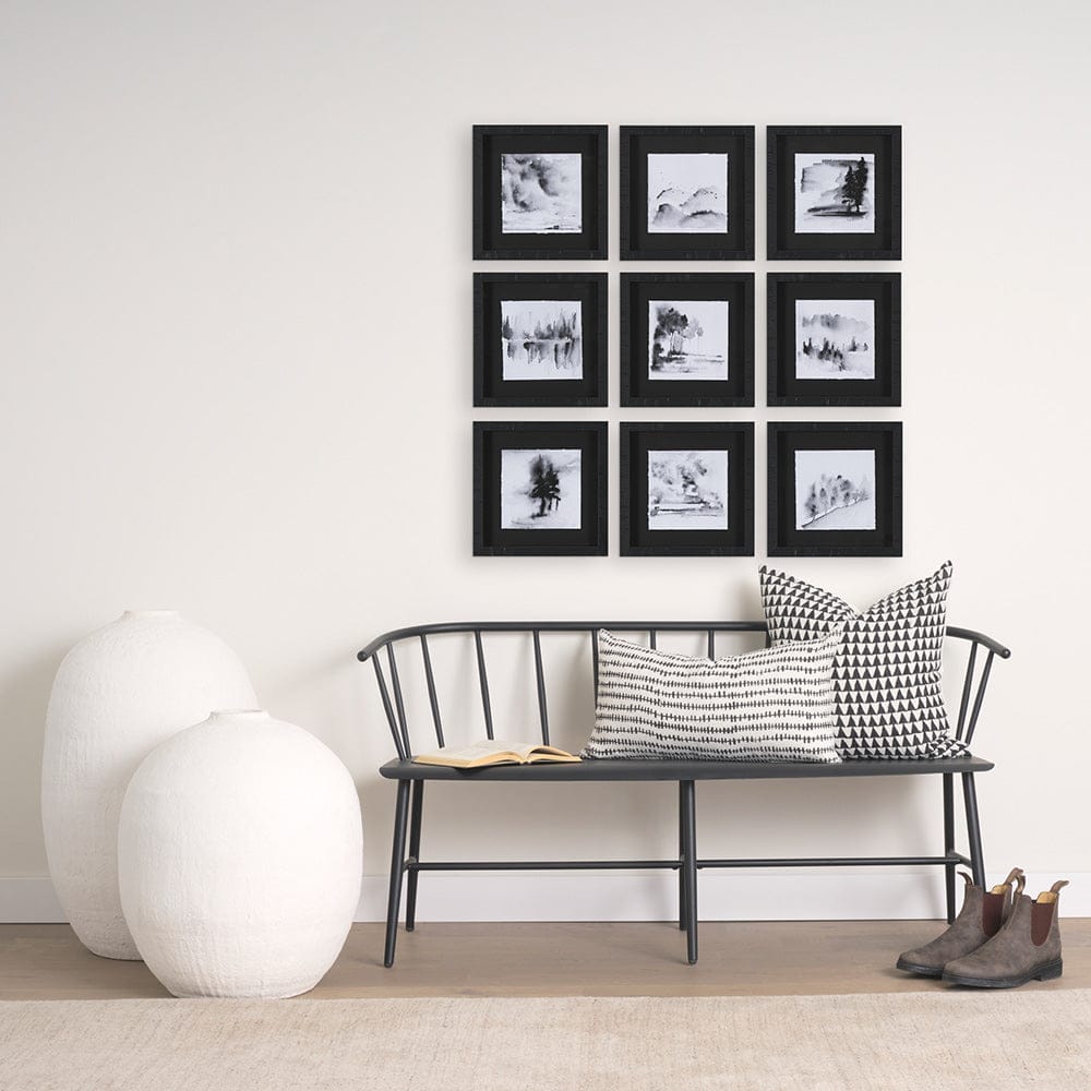 Mercana - Ink Drawing I by Mercana Studio a Framed Art Print Matted under Glass - 15144 view 8