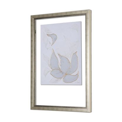 Mercana - Interplay I by Mercana Studio a Hand Embellished Textured Framed Art Print Matted under Glass - 14416 view 2
