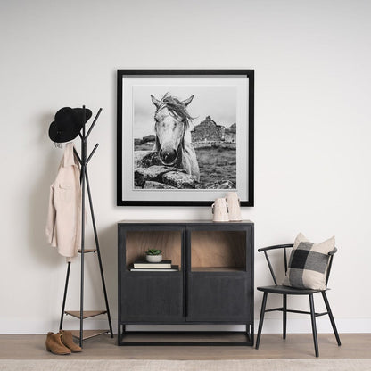 Mercana - Ireland Black & White by Arabella Studios a Framed Art Print Matted under Glass - 13189 view 5