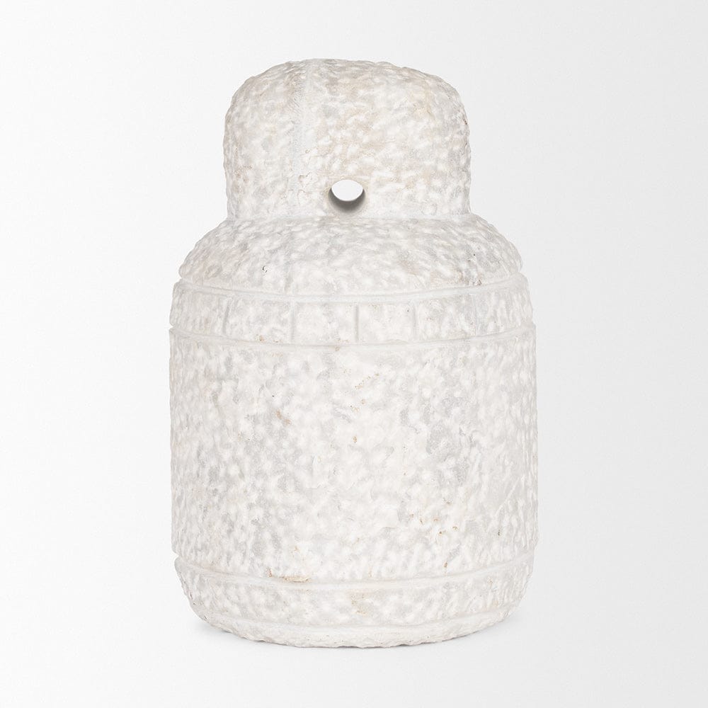 Mercana - Irina Large White Marble Door Stopper - 70506_CLOSEOUT view 2