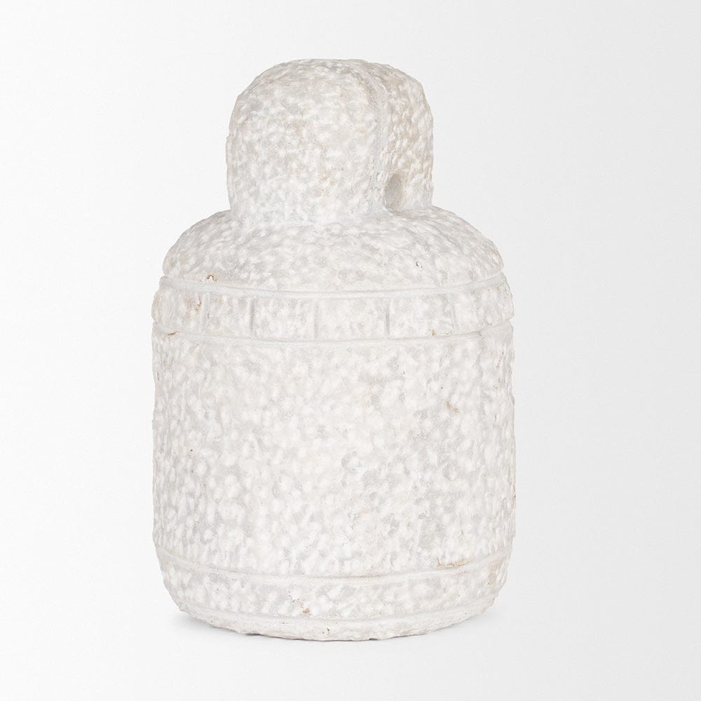 Mercana - Irina Large White Marble Door Stopper - 70506_CLOSEOUT view 4