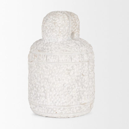 Mercana - Irina Large White Marble Door Stopper - 70506_CLOSEOUT view 4