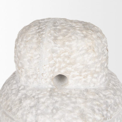 Mercana - Irina Large White Marble Door Stopper - 70506_CLOSEOUT view 5