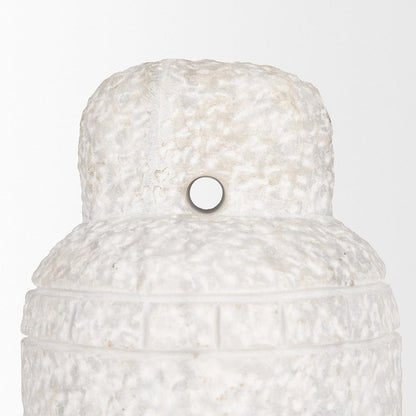 Mercana - Irina Large White Marble Door Stopper - 70506_CLOSEOUT view 6
