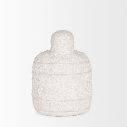 Mercana - Irina Small White Marble Door Stopper - 70505 view 3