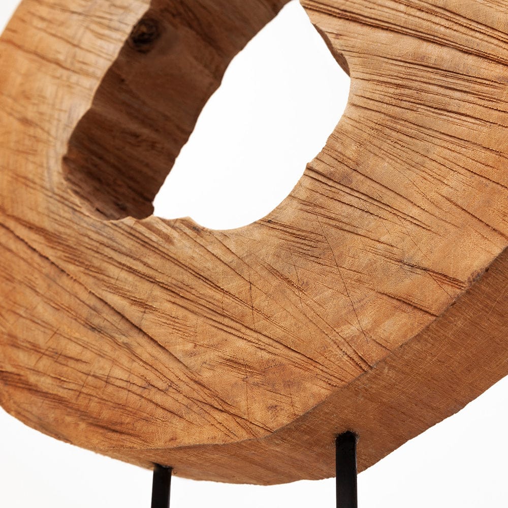 Mercana - Ironwood I Large 15L x 3W Natural Wooden Circular Object - 67282 view 9