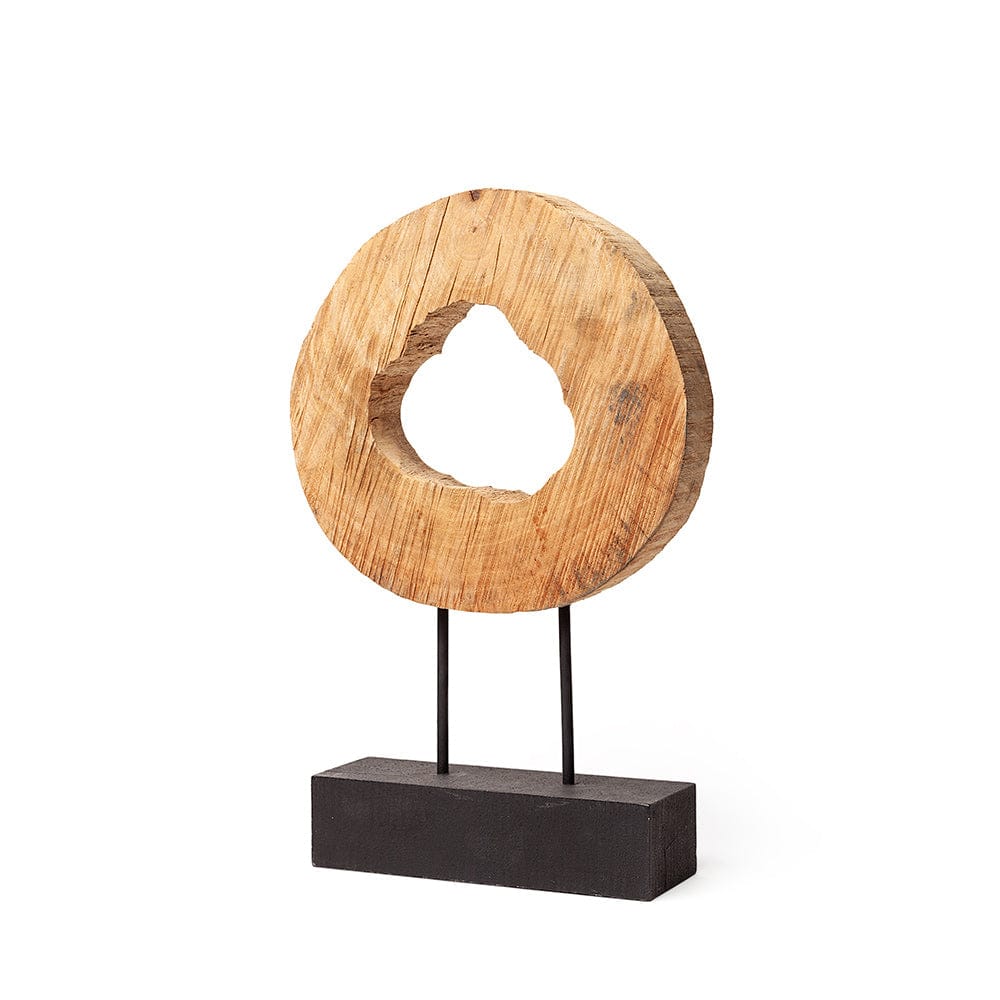 Mercana - Ironwood II Small 13L x 4W Natural Wooden Circular Object - 67283 view 1