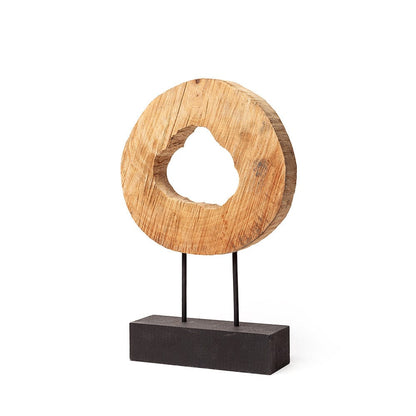 Mercana - Ironwood II Small 13L x 4W Natural Wooden Circular Object - 67283 view 1