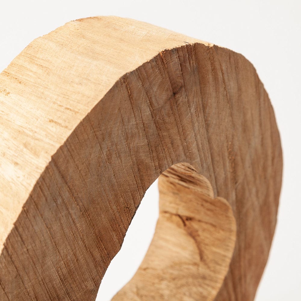 Mercana - Ironwood II Small 13L x 4W Natural Wooden Circular Object - 67283 view 7