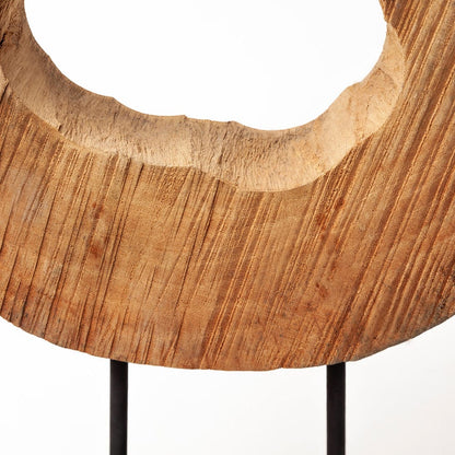 Mercana - Ironwood II Small 13L x 4W Natural Wooden Circular Object - 67283 view 9