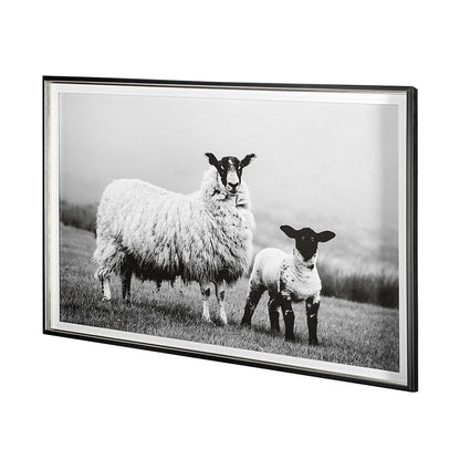 Mercana - Islay Sheep I by Laura Marshall a Framed Art Print Matted under Glass - 13348 view 2