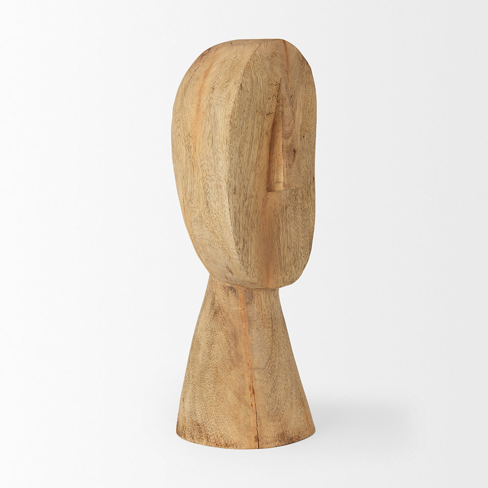 Mercana - Ivan Large Wooden Head Sculpture - 70129 view 5