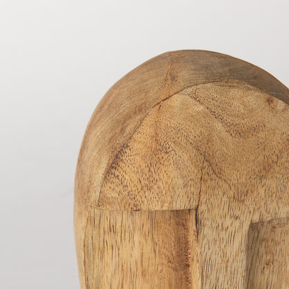 Mercana - Ivan Medium Wooden Head Sculpture - 70128 view 6