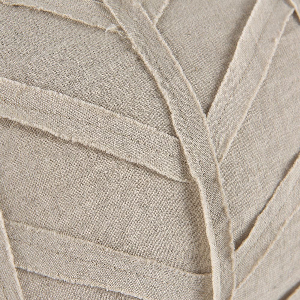Mercana - Ivivva 14L x 26W Beige Fabric Textured Decorative Pillow Cover - 69428 view 7