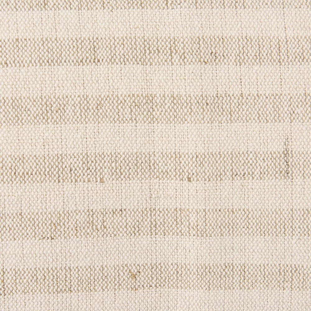 Mercana - Jace Cream w/ Beige Stripe Linen-Cotton Square Decorative Pillow Cover - 70325 view 6