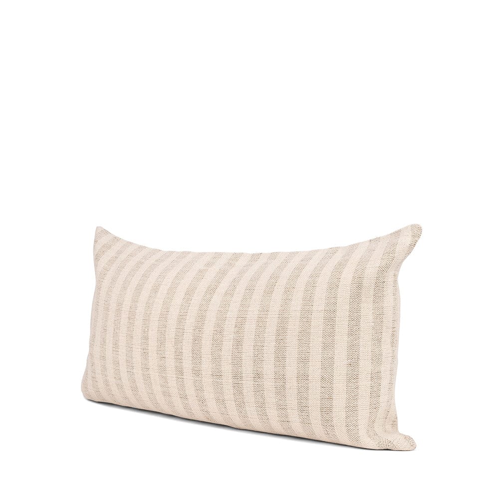 Mercana - Jace Cream w/ Beige Stripe Lumbar Decorative Pillow Cover - 70326 view 1