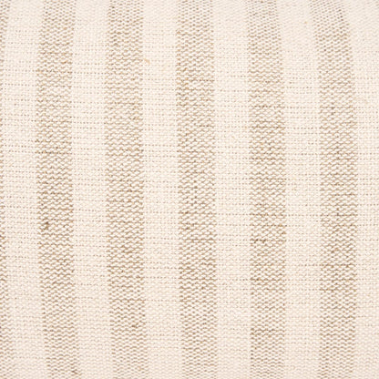 Mercana - Jace Cream w/ Beige Stripe Lumbar Decorative Pillow Cover - 70326 view 6
