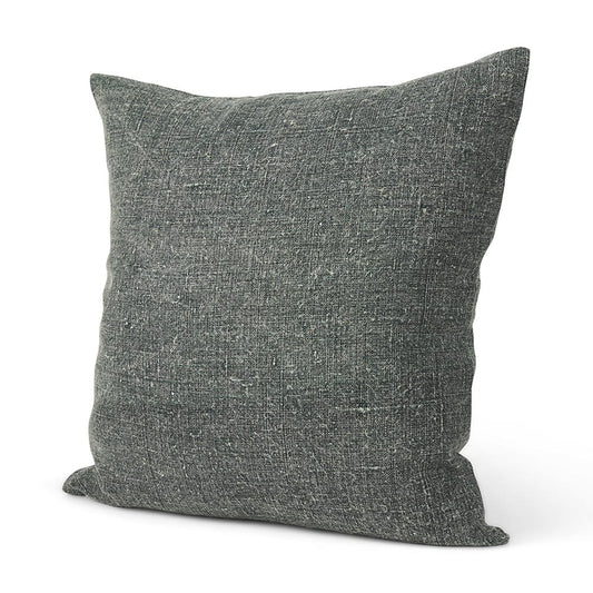 Mercana - Jack Green Linen Square Decorative Pillow Cover - 70328 view 1