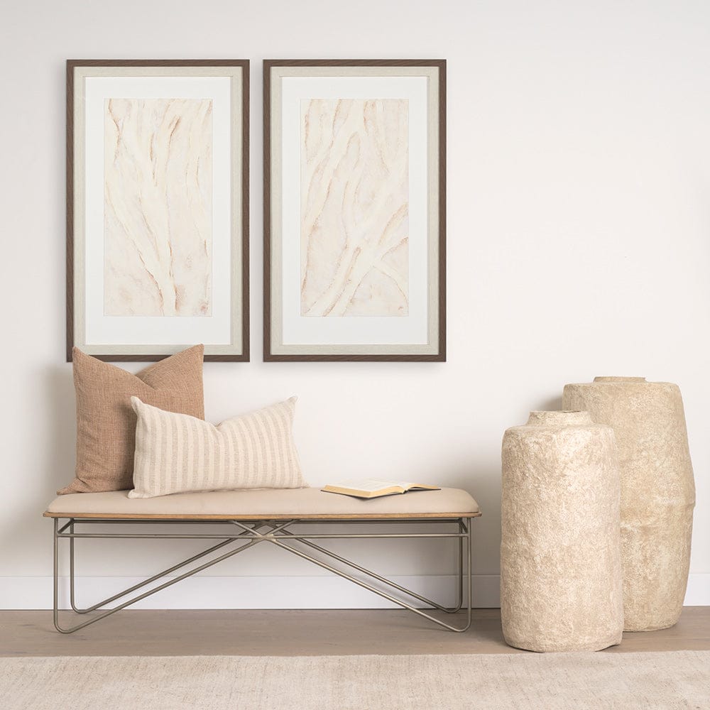 Mercana - Jacklyn Brown Linen Square Decorative Pillow Cover - 70330 view 8