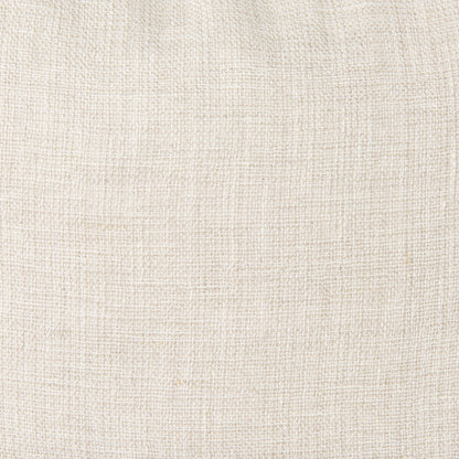 Mercana - Jacklyn Cream Linen Square Decorative Pillow Cover - 70333 view 6