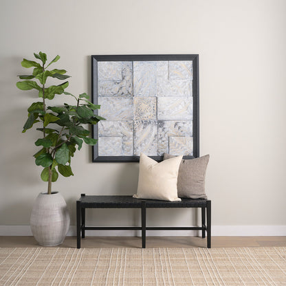 Mercana - Jacklyn Cream Linen Square Decorative Pillow Cover - 70333 view 10