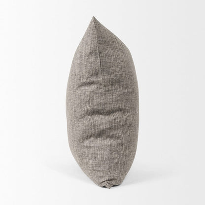 Mercana - Jacklyn Grey Linen Square Decorative Pillow Cover - 70331 view 3
