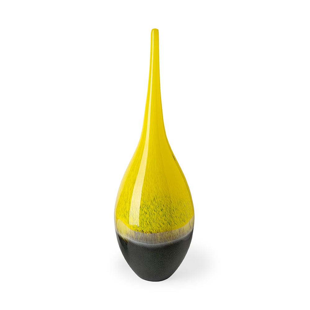 Mercana - Jasse Large Yellow/Gray Ombre Glass Vase - 30842 view 1