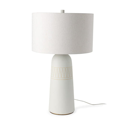 Mercana - Javier 18.0L x 18.0W x 30.75H Light Base W/Cream Shade Table Lamp - 69789 view 1