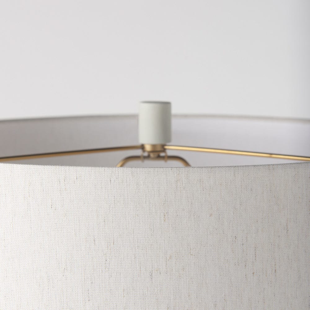 Mercana - Javier 18.0L x 18.0W x 30.75H Light Base W/Cream Shade Table Lamp - 69789 view 3