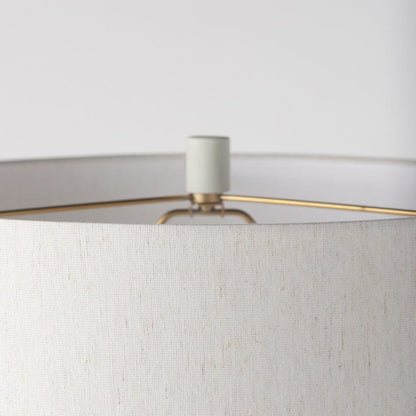 Mercana - Javier 18.0L x 18.0W x 30.75H Light Base W/Cream Shade Table Lamp - 69789 view 3
