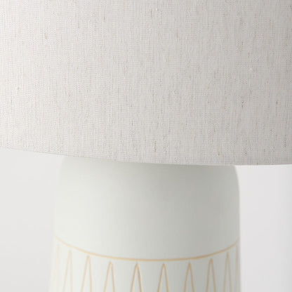 Mercana - Javier 18.0L x 18.0W x 30.75H Light Base W/Cream Shade Table Lamp - 69789 view 4