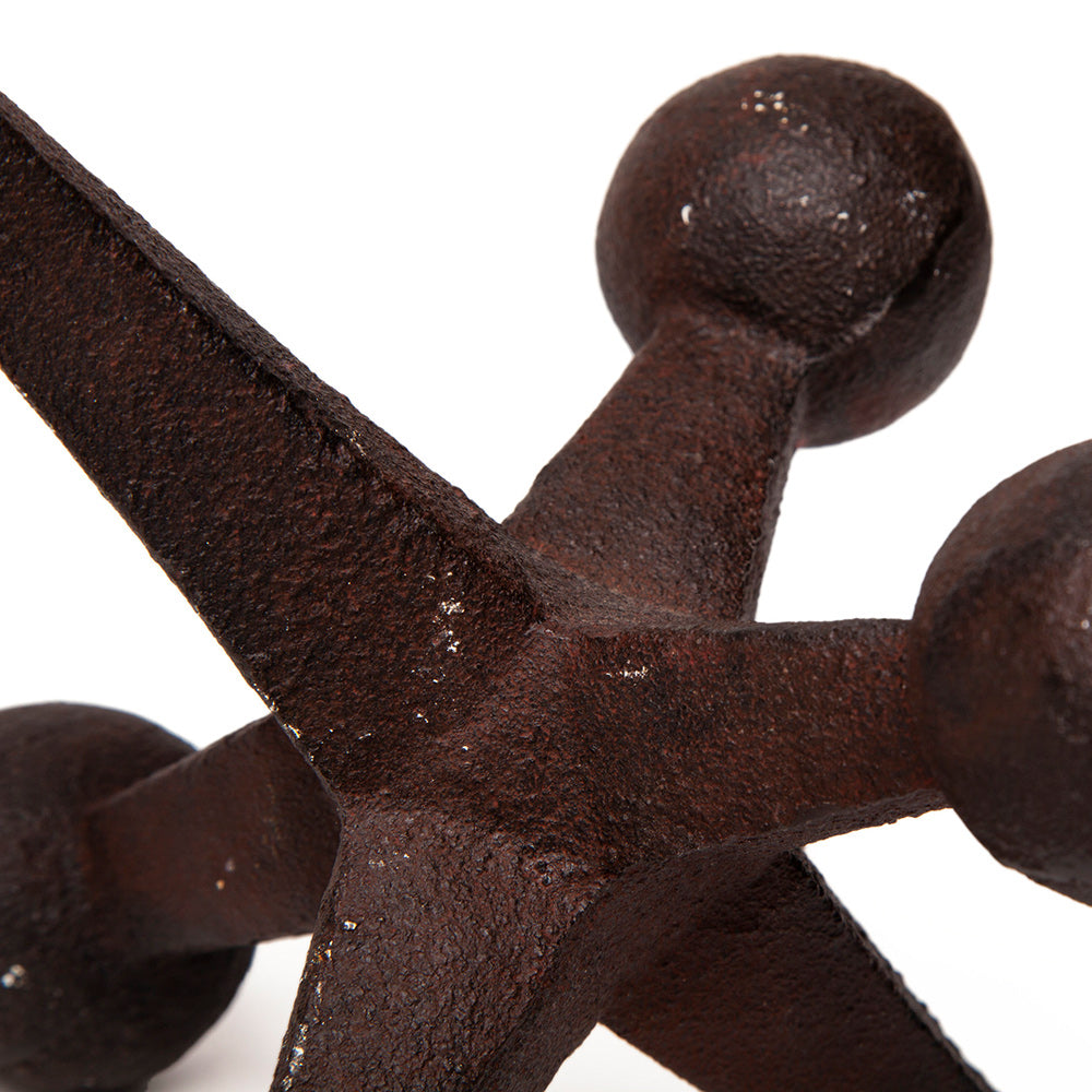 Mercana - Jax 8L x 7W Cast Iron Metal Jacks (Set of 3) - 57164 view 8