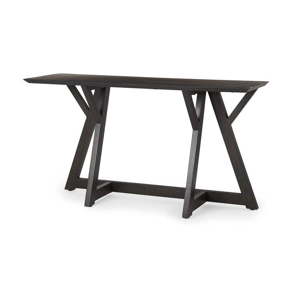 Mercana - Jennings 54.0L x 16.0W x 29.5H Dark Brown Wood Console Table - 69637 view 1