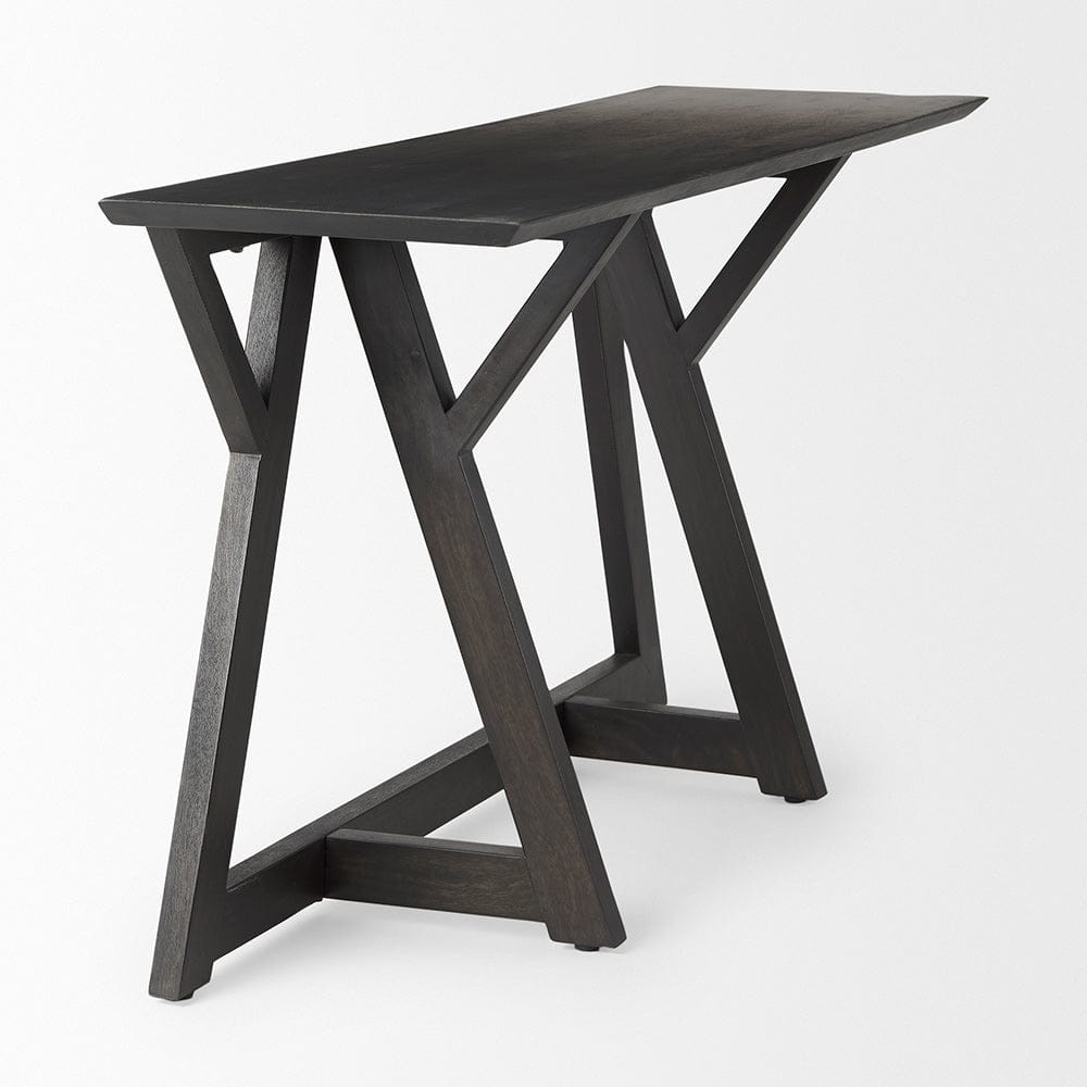Mercana - Jennings 54.0L x 16.0W x 29.5H Dark Brown Wood Console Table - 69637 view 5