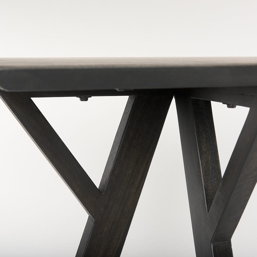 Mercana - Jennings 54.0L x 16.0W x 29.5H Dark Brown Wood Console Table - 69637 view 7