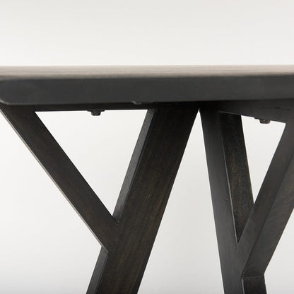 Mercana - Jennings 54.0L x 16.0W x 29.5H Dark Brown Wood Console Table - 69637 view 7