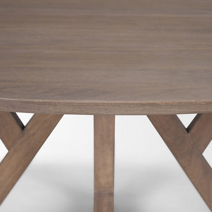Mercana - Jennings 60" Light Brown Wood Dining Table - 70847 view 5