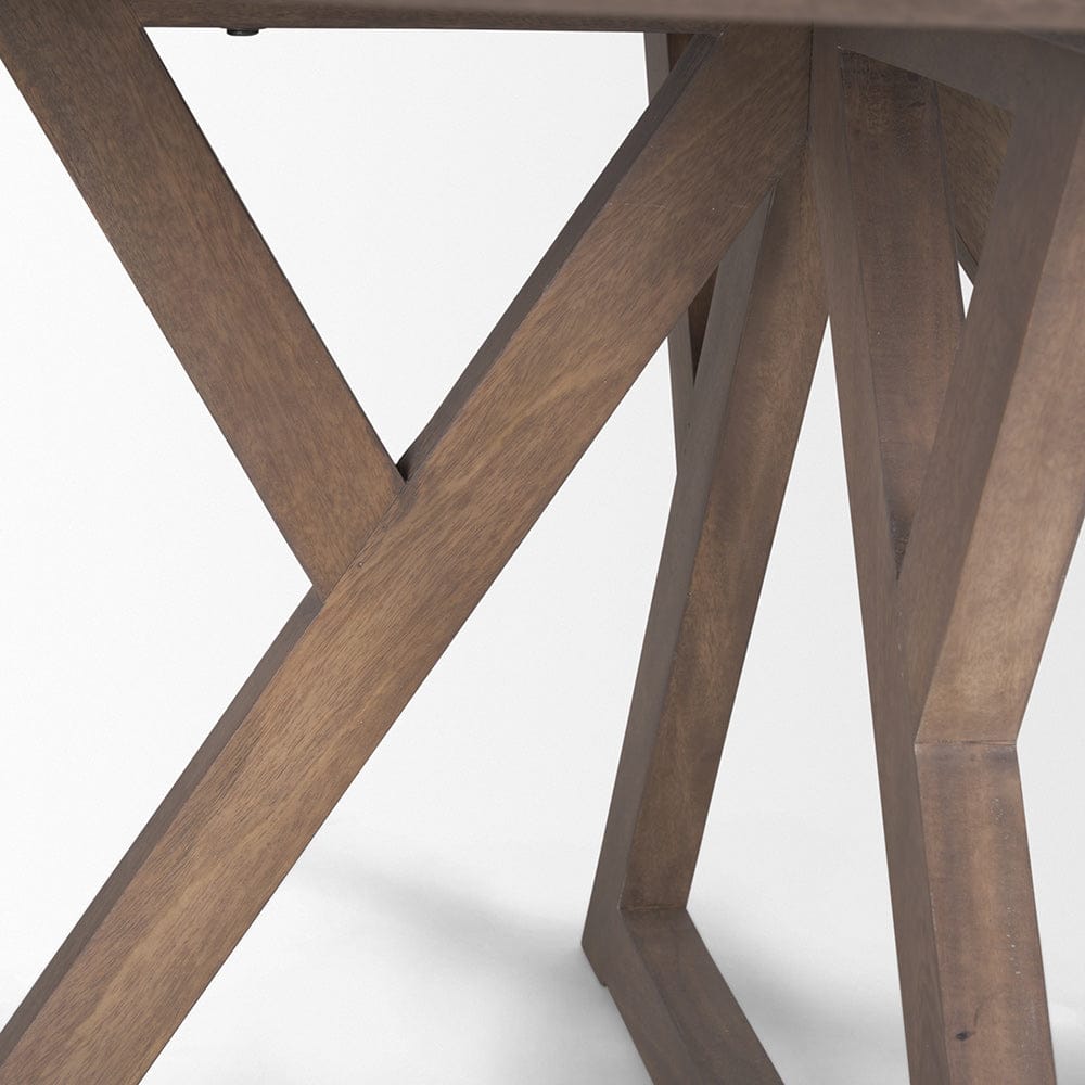 Mercana - Jennings 60" Light Brown Wood Dining Table - 70847 view 6