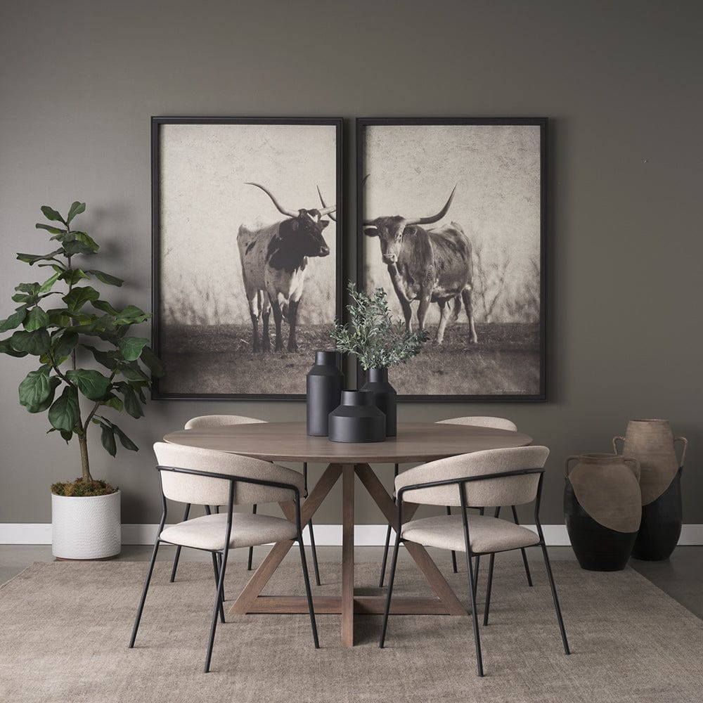 Mercana - Jennings 60" Light Brown Wood Dining Table - 70847 view 9