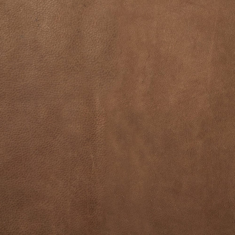 Mercana - Jessie 55L x 16W Brown Leather Seat W/Black Metal Base Accent Bench - 69062 view 6