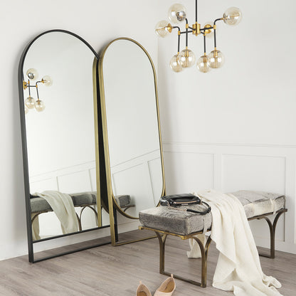 Mercana - Jessie 55L x 16W White/Gray Hair-On-Hide Seat W/Gold Metal Base Accent Bench - 69060 view 9