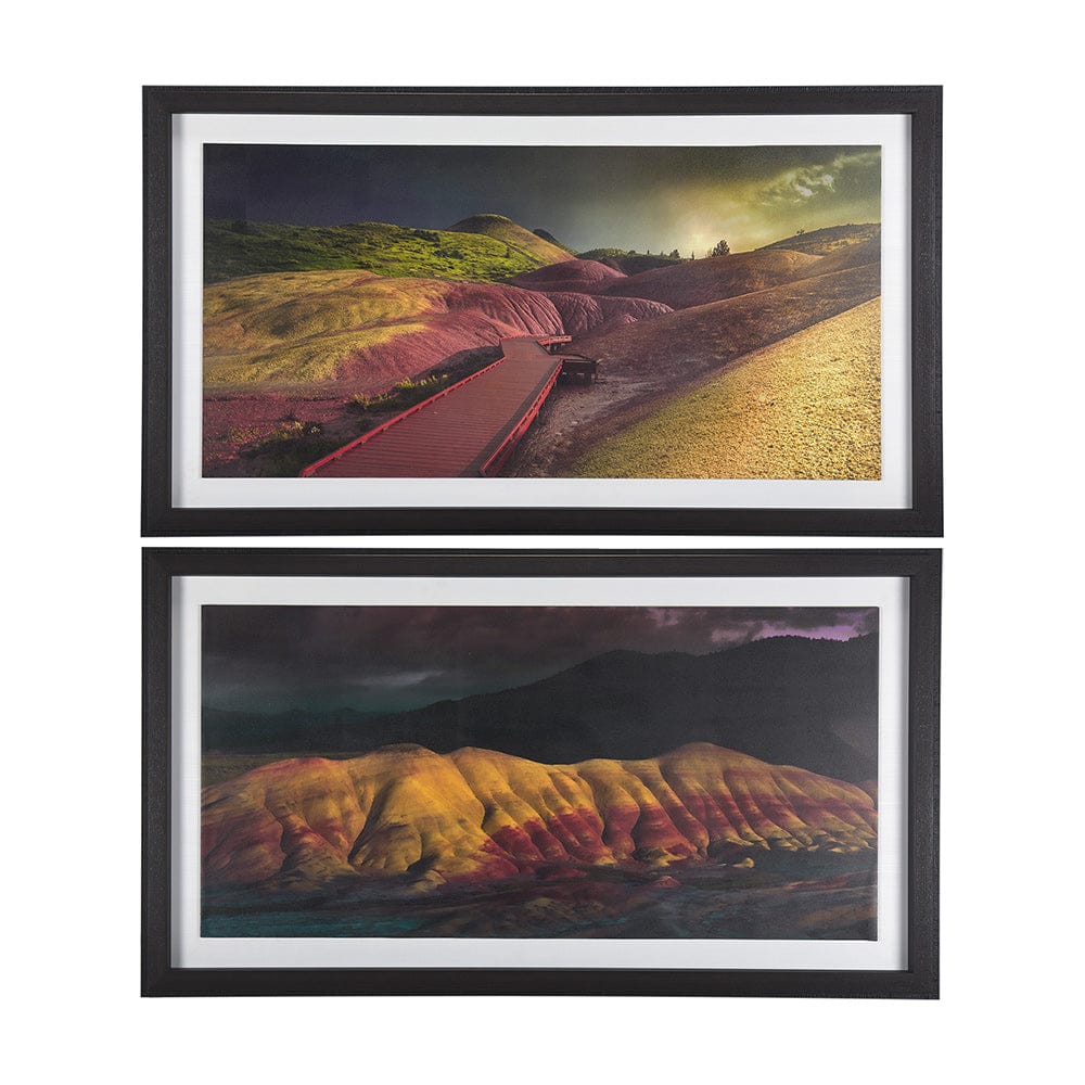 Mercana - John Day I by Chad Mackay a Hand Embellished Textured Framed Art Print - 14378 view 8