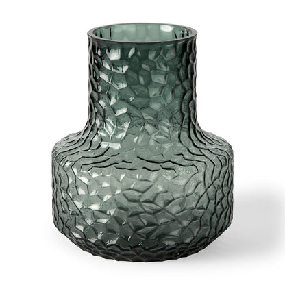 Mercana - Jolene Short Green Glass Vase - 70364 view 1