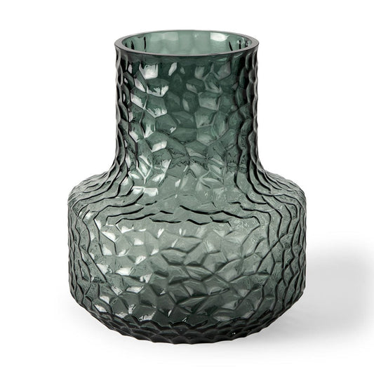 Mercana - Jolene Short Green Glass Vase - 70364 view 1