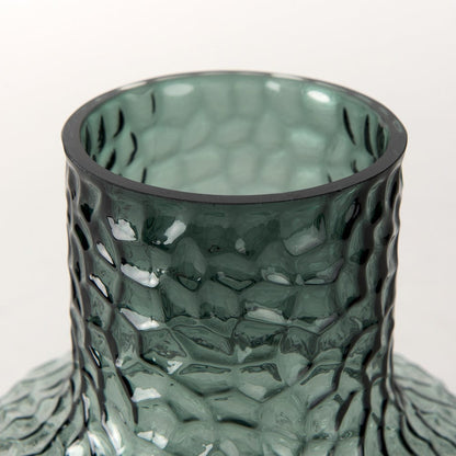 Mercana - Jolene Short Green Glass Vase - 70364 view 4