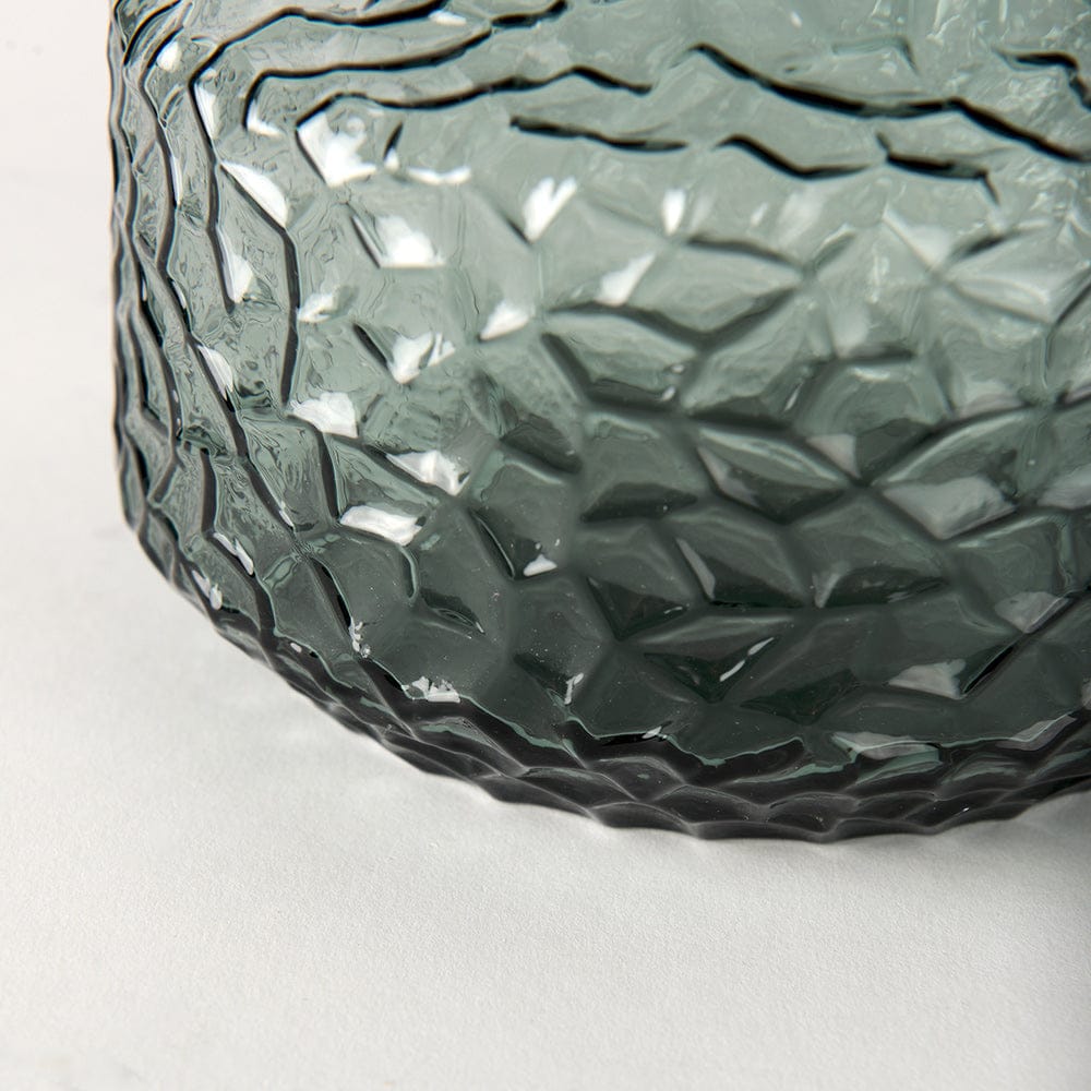 Mercana - Jolene Short Green Glass Vase - 70364 view 7