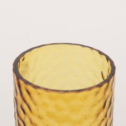 Mercana - Jolene Tall Amber Glass Vase - 70367 view 5