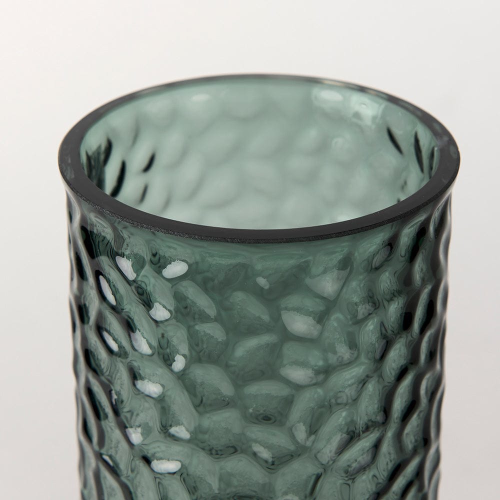 Mercana - Jolene Tall Green Glass Vase - 70365_CLOSEOUT view 4