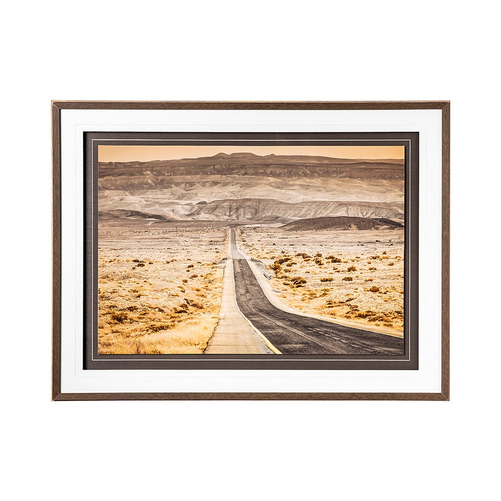 Mercana - Journey Onwards by Frank Assaf a Hand Embellished Textured Framed Art Photograph Matted under Glass - 12585 view 1